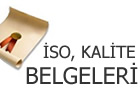 Gebze so - Kalite Belgeleri   || Tel: 0(262) 641 81 81